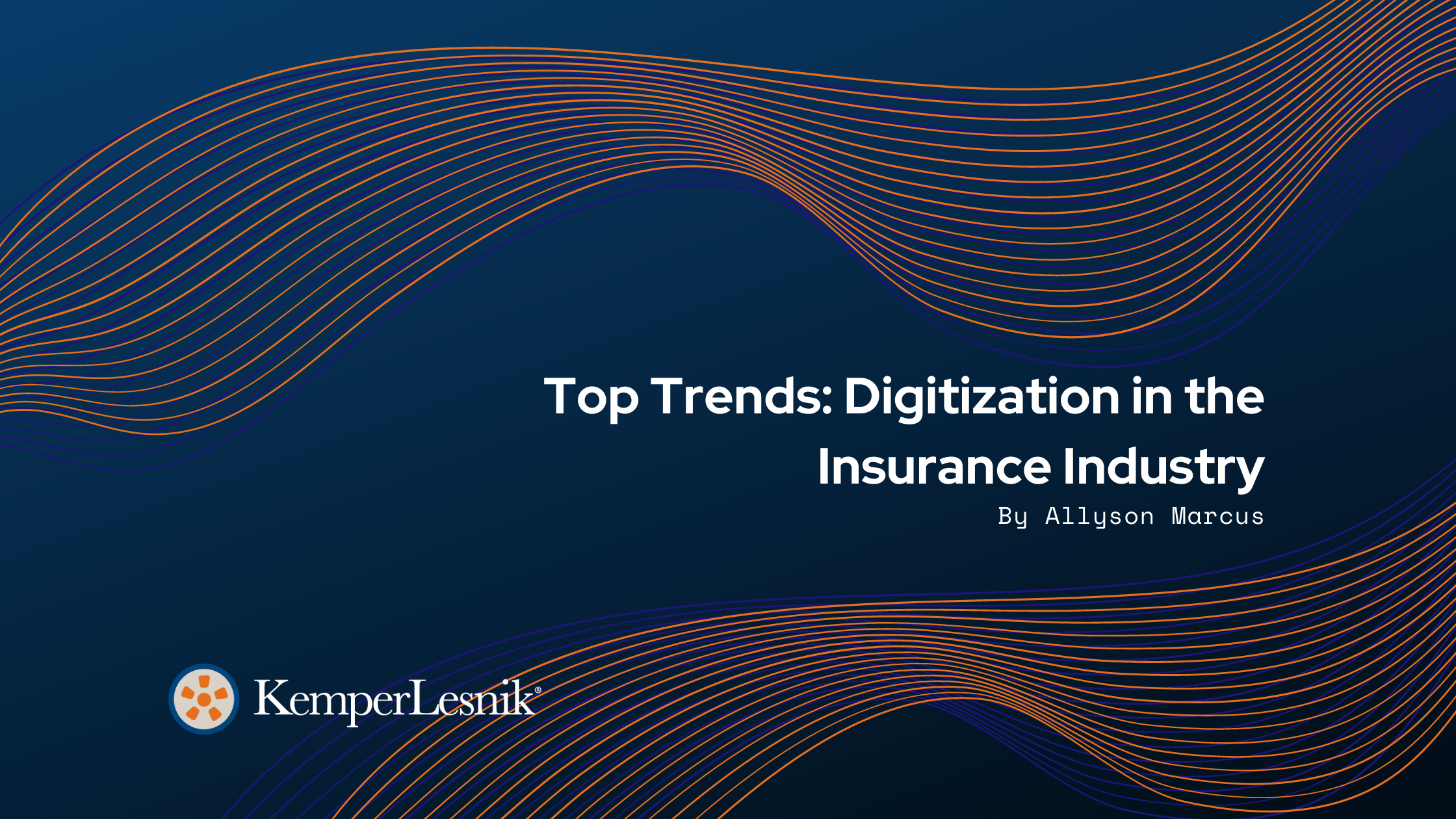 Digitization in the Insurance Industry